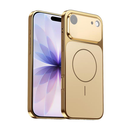 Corning Glass Plating Large Window MagSafe Phone Case, For iPhone 17 Pro Max, For iPhone 17 Pro, For iPhone 17, For iPhone Air