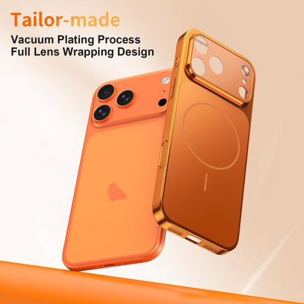 Corning Glass Plating Large Window MagSafe Phone Case, For iPhone 11