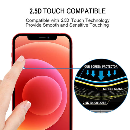 Full Glue Full Screen Tempered Glass Film, For iPhone 12 mini (1 PC), For iPhone 12 / 12 Pro (1 PC), For iPhone 12 Pro Max (1 PC)