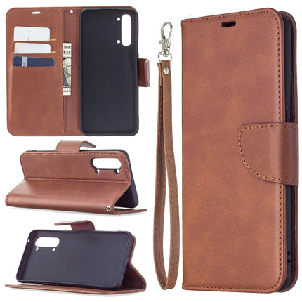 Retro Lambskin Texture Pure Color Horizontal Flip PU Leather Case with Holder & Card Slots & Wallet & Lanyard, For OPPO Find X2 Lite, For Samsung Galaxy A42 5G