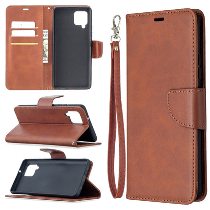 Retro Lambskin Texture Pure Color Horizontal Flip PU Leather Case with Holder & Card Slots & Wallet & Lanyard, For OPPO Find X2 Lite, For Samsung Galaxy A42 5G