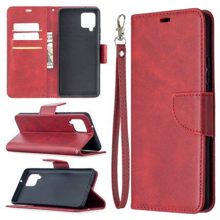 Retro Lambskin Texture Pure Color Horizontal Flip PU Leather Case with Holder & Card Slots & Wallet & Lanyard, For OPPO Find X2 Lite, For Samsung Galaxy A42 5G