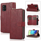 For Samsung Galaxy A71 / Red Wine