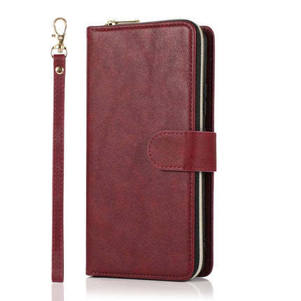 Zipper Wallet Bag Horizontal Flip PU Leather Case with Holder & 9 Card Slots & Wallet & Lanyard & Photo Frame, For Samsung Galaxy A71 5G, For Samsung Galaxy Note10, For Samsung Galaxy Note10+, For Samsung Galaxy Note20