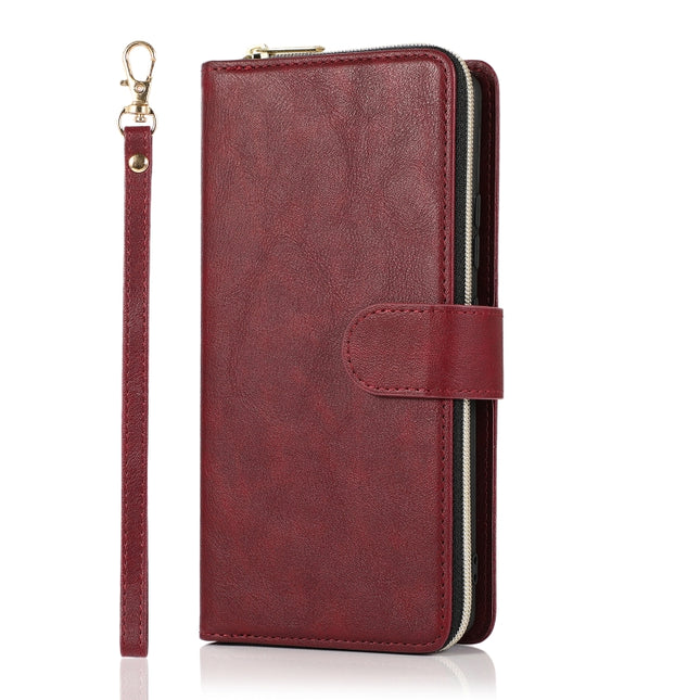 Zipper Wallet Bag Horizontal Flip PU Leather Case with Holder & 9 Card Slots & Wallet & Lanyard & Photo Frame, For Samsung Galaxy A71 5G, For Samsung Galaxy Note10, For Samsung Galaxy Note10+, For Samsung Galaxy Note20
