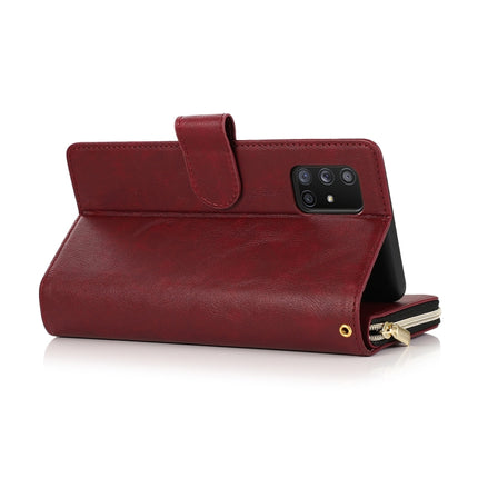 Zipper Wallet Bag Horizontal Flip PU Leather Case with Holder & 9 Card Slots & Wallet & Lanyard & Photo Frame, For Samsung Galaxy A71 5G, For Samsung Galaxy Note10, For Samsung Galaxy Note10+, For Samsung Galaxy Note20