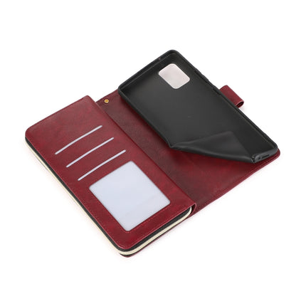 Zipper Wallet Bag Horizontal Flip PU Leather Case with Holder & 9 Card Slots & Wallet & Lanyard & Photo Frame, For Samsung Galaxy A71 5G, For Samsung Galaxy Note10, For Samsung Galaxy Note10+, For Samsung Galaxy Note20