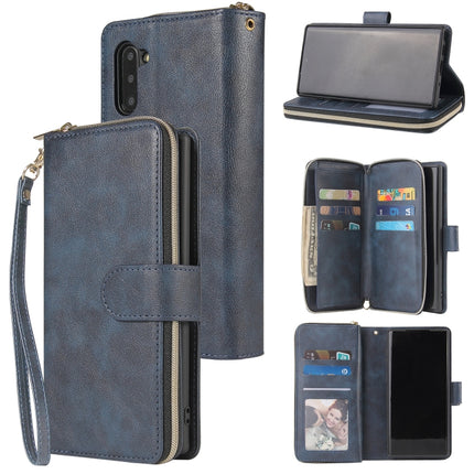 Zipper Wallet Bag Horizontal Flip PU Leather Case with Holder & 9 Card Slots & Wallet & Lanyard & Photo Frame, For Samsung Galaxy A71 5G, For Samsung Galaxy Note10, For Samsung Galaxy Note10+, For Samsung Galaxy Note20
