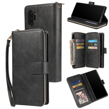 Zipper Wallet Bag Horizontal Flip PU Leather Case with Holder & 9 Card Slots & Wallet & Lanyard & Photo Frame, For Samsung Galaxy A71 5G, For Samsung Galaxy Note10, For Samsung Galaxy Note10+, For Samsung Galaxy Note20