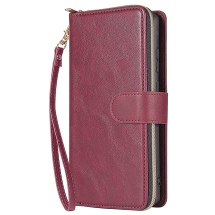 Zipper Wallet Bag Horizontal Flip PU Leather Case with Holder & 9 Card Slots & Wallet & Lanyard & Photo Frame, For Samsung Galaxy Note20 Ultra, For Samsung Galaxy S20 FE 5G