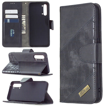 Matching Color Crocodile Texture Horizontal Flip PU Leather Case with Wallet & Holder & Card Slots, For OPPO Find X2 Lite, For Samsung Galaxy A42 5G