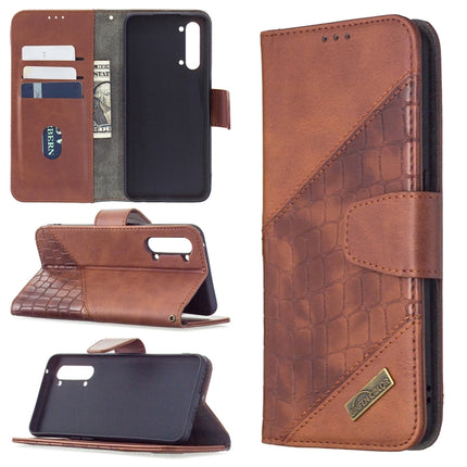Matching Color Crocodile Texture Horizontal Flip PU Leather Case with Wallet & Holder & Card Slots, For OPPO Find X2 Lite, For Samsung Galaxy A42 5G