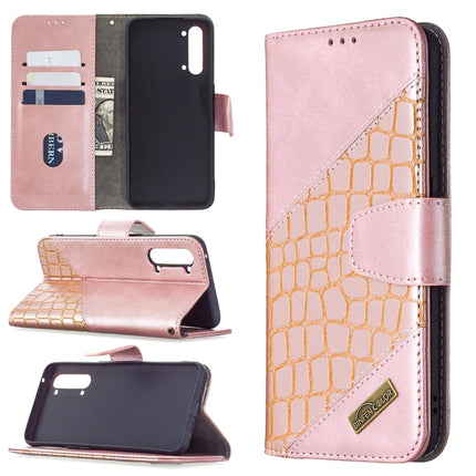 Matching Color Crocodile Texture Horizontal Flip PU Leather Case with Wallet & Holder & Card Slots, For OPPO Find X2 Lite, For Samsung Galaxy A42 5G