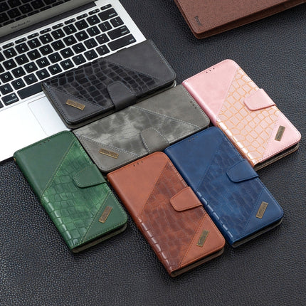Matching Color Crocodile Texture Horizontal Flip PU Leather Case with Wallet & Holder & Card Slots, For OPPO Find X2 Lite, For Samsung Galaxy A42 5G