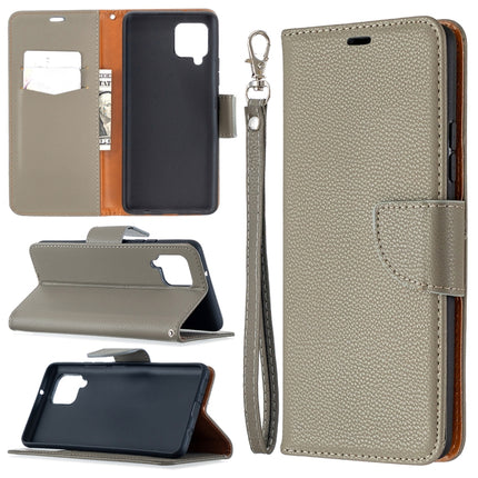Litchi Texture Pure Color Horizontal Flip PU Leather Case with Holder & Card Slots & Wallet & Lanyard, For Samsung Galaxy A42 5G