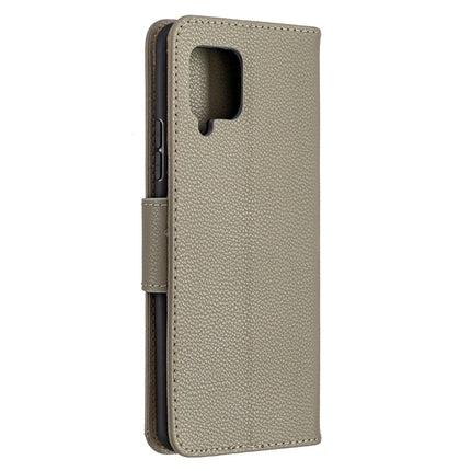 Litchi Texture Pure Color Horizontal Flip PU Leather Case with Holder & Card Slots & Wallet & Lanyard, For Samsung Galaxy A42 5G