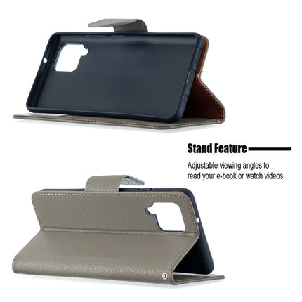 Litchi Texture Pure Color Horizontal Flip PU Leather Case with Holder & Card Slots & Wallet & Lanyard, For Samsung Galaxy A42 5G