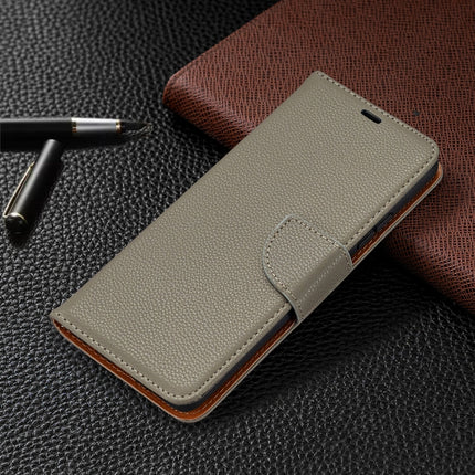 Litchi Texture Pure Color Horizontal Flip PU Leather Case with Holder & Card Slots & Wallet & Lanyard, For Samsung Galaxy A42 5G