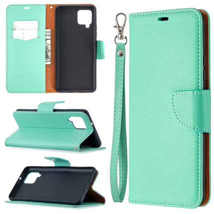 Litchi Texture Pure Color Horizontal Flip PU Leather Case with Holder & Card Slots & Wallet & Lanyard, For Samsung Galaxy A42 5G