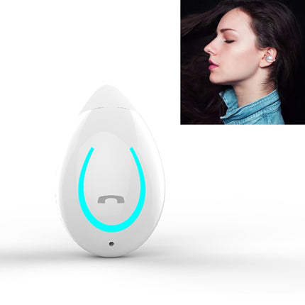 YX08 Auriculares inalámbricos ultraligeros con gancho para la oreja V5.0 Auriculares Bluetooth Estéreo con clip para la oreja y micrófono, individual