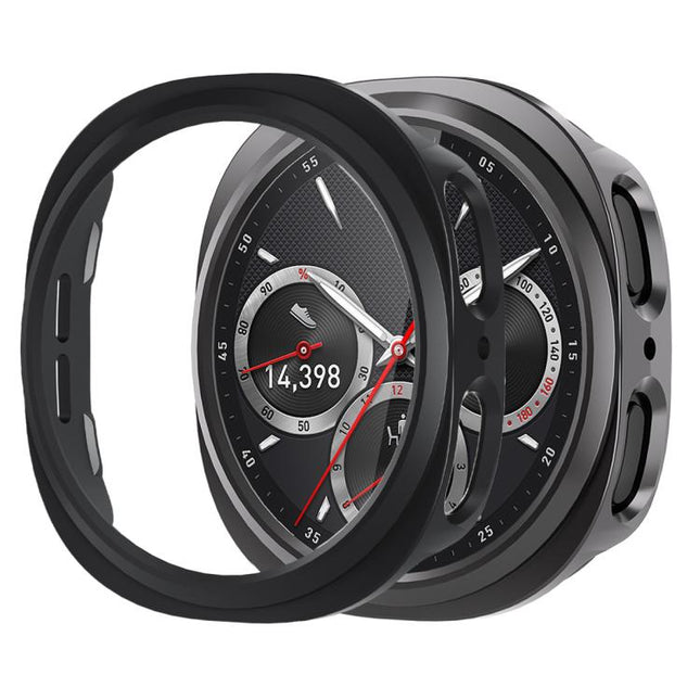 xDfind PC Hollow Half Coverage Watch Cover, For Samsung Galaxy Watch9 / 8 44mm, For Samsung Galaxy Watch9 / 8 40mm