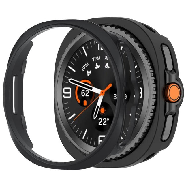 xDfind PC Hollow Half Coverage Watch Cover, For Samsung Galaxy Watch8 Classic 46mm