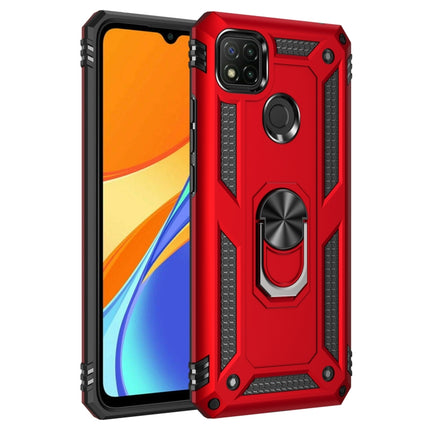 For Xiaomi Redmi C9 Shockproof TPU + PC Protective Case with 360 Degree Rotating Holder, For Xiaomi Redmi 9C