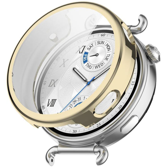 xDfind Plating Tempered Film Integrated TPU Watch Protective Cover, For Huawei Watch GT 6 41mm