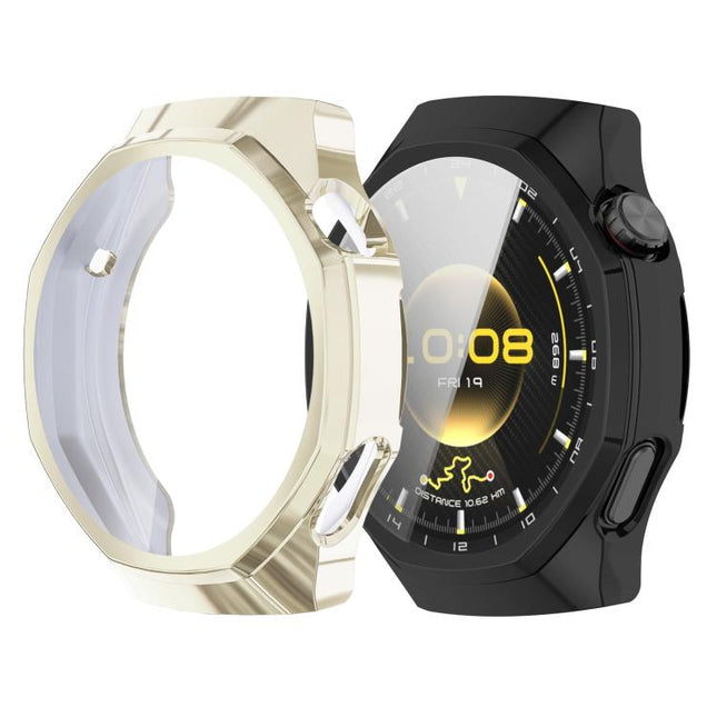 xDfind Plating Tempered Film Integrated TPU Watch Protective Cover, For Huawei Watch GT 6 Pro 46mm, For Huawei Watch GT 6 46mm