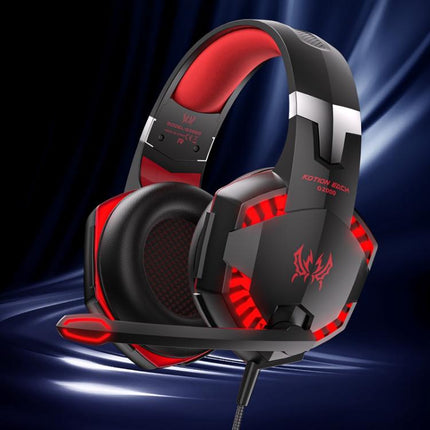 KOTION EACH G2000 Wired Game Headphones with LED Light
