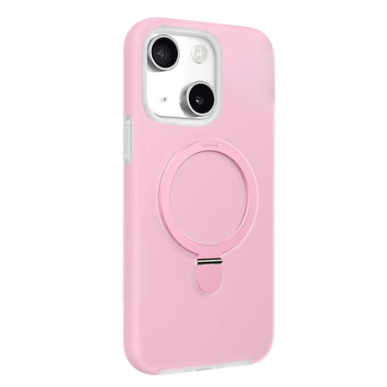 Jelly Liquid Silicone MagSafe Holder Phone Case, For iPhone 15 Pro, For iPhone 15