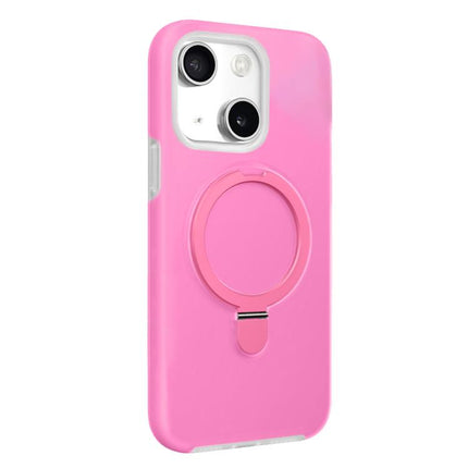 Jelly Liquid Silicone MagSafe Holder Phone Case, For iPhone 15 Pro, For iPhone 15
