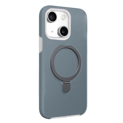 Jelly Liquid Silicone MagSafe Holder Phone Case, For iPhone 15 Pro, For iPhone 15
