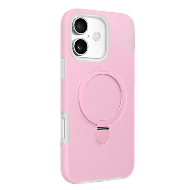 Jelly Liquid Silicone MagSafe Holder Phone Case, For iPhone 16, For iPhone 15 Pro Max