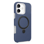 For iPhone 17 / Dark Blue + Black