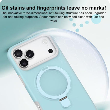 Jelly Liquid Silicone MagSafe Holder Phone Case, For iPhone 17, For iPhone Air