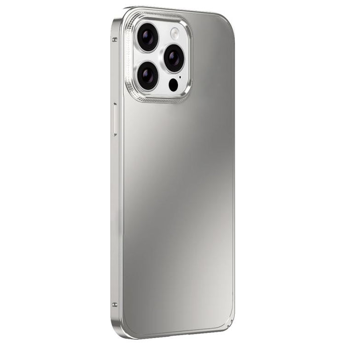 Metal Frame Micro-frosted Back Panel Phone Case, For iPhone 14 Pro, For iPhone 14 Pro Max