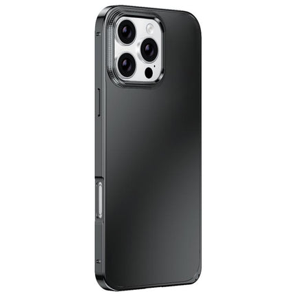 Metal Frame Micro-frosted Back Panel Phone Case, For iPhone 17 Pro Max, For iPhone 17 Pro, For iPhone 17, For iPhone Air, For iPhone 16 Pro Max, For iPhone 16 Pro, For iPhone 15 Pro Max, For iPhone 15 Pro