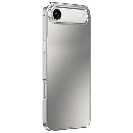 Metal Frame Micro-frosted Back Panel Phone Case, For iPhone 17 Pro Max, For iPhone 17 Pro, For iPhone 17, For iPhone Air, For iPhone 16 Pro Max, For iPhone 16 Pro, For iPhone 15 Pro Max, For iPhone 15 Pro
