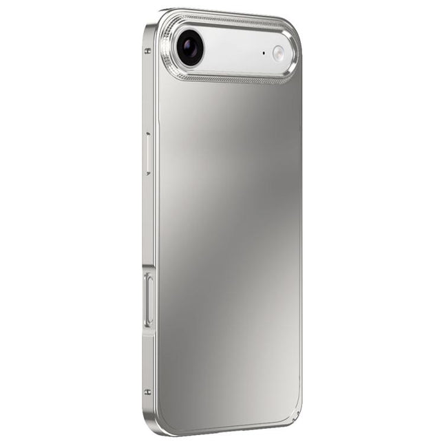 Metal Frame Micro-frosted Back Panel Phone Case, For iPhone 17 Pro Max, For iPhone 17 Pro, For iPhone 17, For iPhone Air, For iPhone 16 Pro Max, For iPhone 16 Pro, For iPhone 15 Pro Max, For iPhone 15 Pro