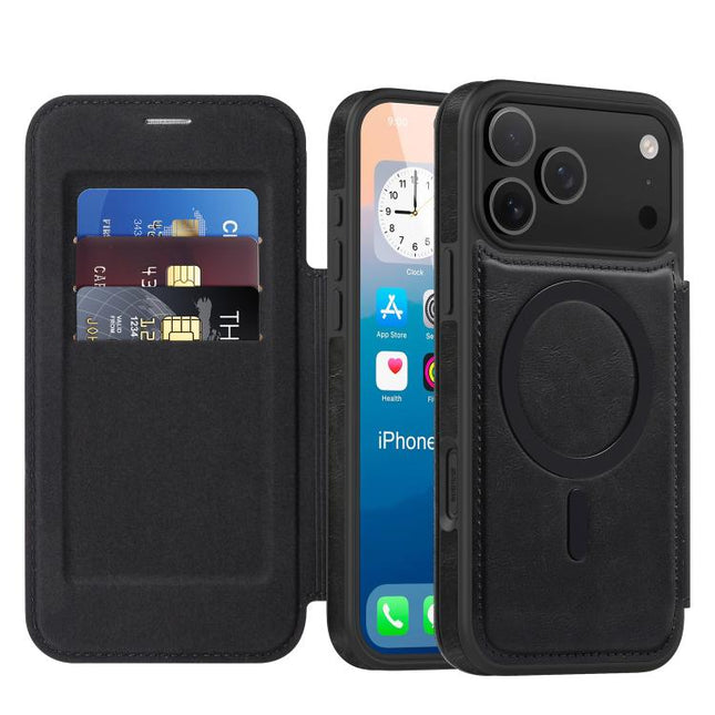 Linton MagSafe Leather Phone Case, For iPhone 17 Pro Max, For iPhone 17 Pro, For iPhone 17
