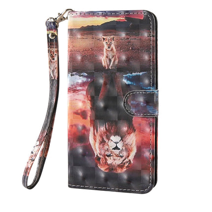 3D Painted Pattern Horizontal Flip TPU + PU Leather Case with Holder & Card Slots & Wallet & Lanyard, For Samsung Galaxy S20 FE