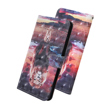 3D Painted Pattern Horizontal Flip TPU + PU Leather Case with Holder & Card Slots & Wallet & Lanyard, For Samsung Galaxy S20 FE