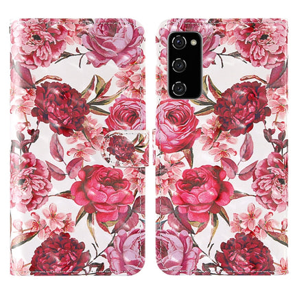 3D Painted Pattern Horizontal Flip TPU + PU Leather Case with Holder & Card Slots & Wallet & Lanyard, For Samsung Galaxy S20 FE