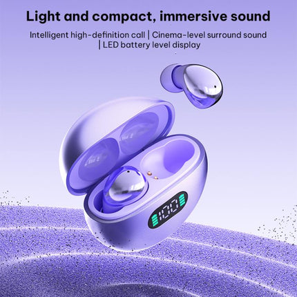 Q61 Intelligent Noise Reduction Bluetooth 5.4 Wireless TWS Earphones