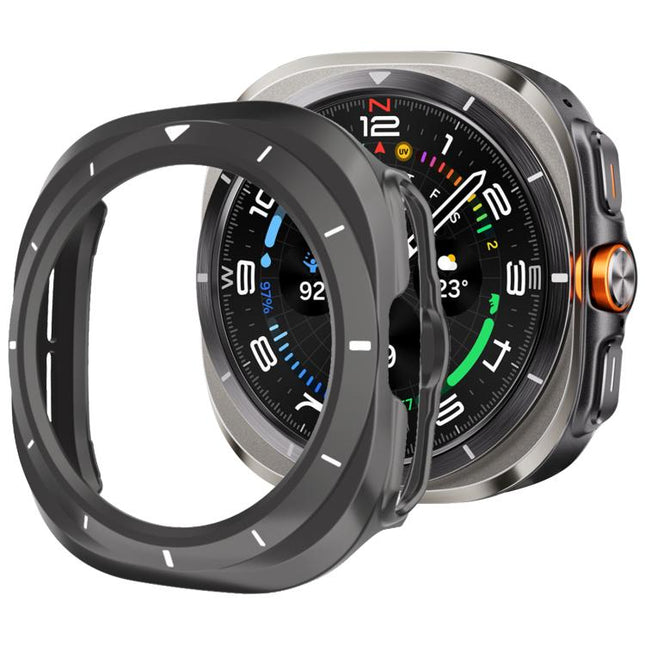 xDfind Scale Frame PC Hollow Watch Cover, For Galaxy Watch Ultra2 2026 / 2025 / 1 2024