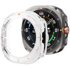 For Galaxy Watch Ultra2 2026 / 2025 / 1 2024 / Transparent + Orange