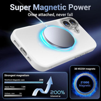 XDcase Metal Lens Frame Skin Feel Magnetic Phone Case, For iPhone 18, For iPhone 18 Pro, For iPhone 18 Pro Max
