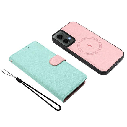 Detachable Litchi Texture Magnetic Vegan Leather Phone Case, For Motorola Moto G 5G / G Play 5G 2024, For Motorola Moto G Stylus 5G 2024, For Motorola Moto G Play 4G 2024, For Motorola Moto G Power 5G 2024