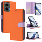 For Motorola Moto G 5G / G Play 5G 2024 / Orange+Purple